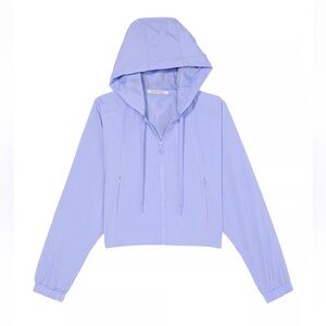 VSX Cropped Parachute Weekend Jacket in Blue Energy (Periwinkle)